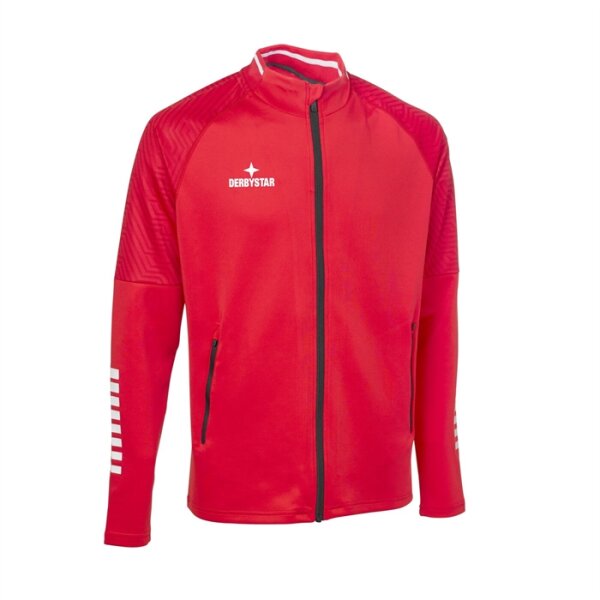Derbystar Primo Trainingsjacke v24, rot weiss, XXL
