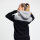 Select Kapuzen Sweatjacke Oxford Damen v22 schwarz/grau small