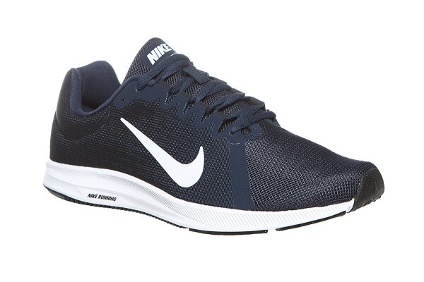Nike Downshifter 8 Laufschuhe Midnight/White/Marine 42