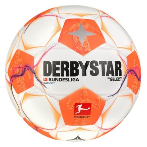 Derbystar Bundesliga Club Light v24 Trainingsball weiß/orange 4