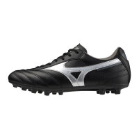 Mizuno Corporation Morelia Club AG Fussballschuhe SCHWARZ / GALAXY SILBER / DARK SHADOW 44