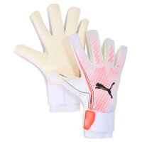 Puma Ultra Ultimate Hybrid Torwarthandschuhe puma white-glowing red-puma black 9