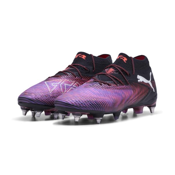 Puma Future 8 Ultimate MxSG Fussballschuhe black-white-glowing red 47