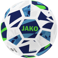 JAKO Lightball Iconic weiß/navy/neongrün, 350g 5