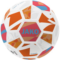 JAKO Lightball Iconic Trainingsball weiß/coral/lightorange, 290g 4