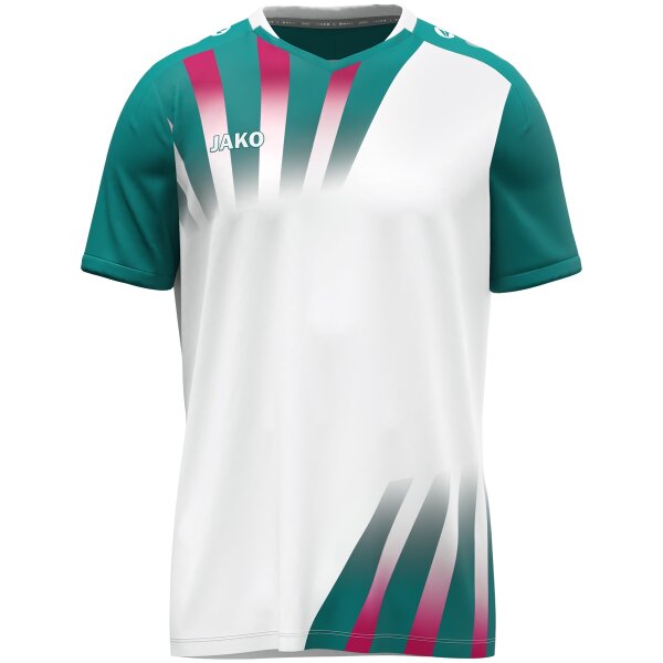 JAKO Trikot Vintage KA weiß/türkis 128