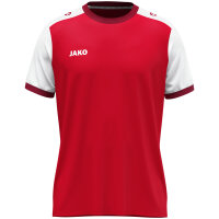 JAKO Trikot Dynamic KA rot/weiß/dunkelrot M