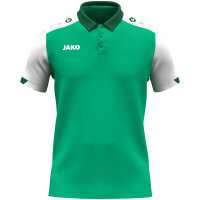 JAKO Polo Dynamic grün/weiß/dunkelgrün 152