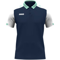 JAKO Polo Dynamic marine/weiß/minze S
