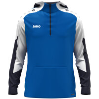 JAKO Zip Hoodie Dynamic royal/weiß/marine 152