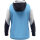 JAKO Zip Hoodie Dynamic skyblue/weiß/marine 164