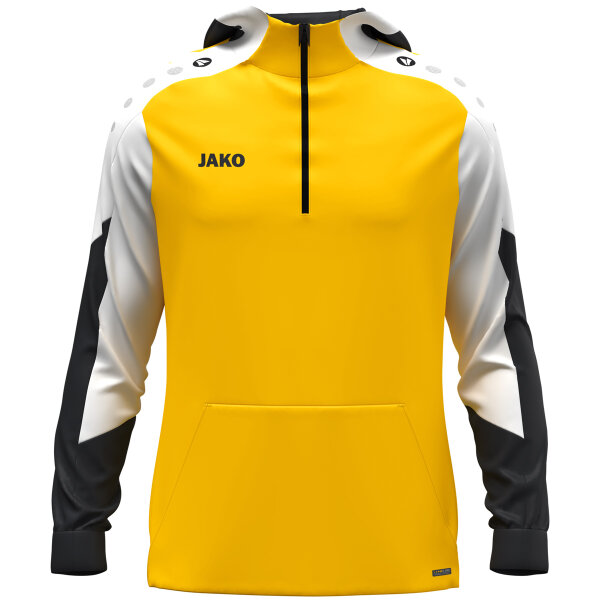 JAKO Zip Hoodie Dynamic gelb/weiß/schwarz M