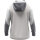 JAKO Zip Hoodie Dynamic hellgrau/weiß/grau M