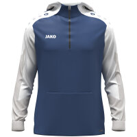 JAKO Zip Hoodie Dynamic nachtblau/weiß/hellgrau S