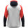 JAKO Kapuzenjacke Dynamic weiß/coral/marine S
