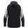 JAKO Kapuzenjacke Dynamic schwarz/weiß/anthrazit 3XL
