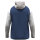 JAKO Kapuzenjacke Dynamic nachtblau/weiß/hellgrau 3XL