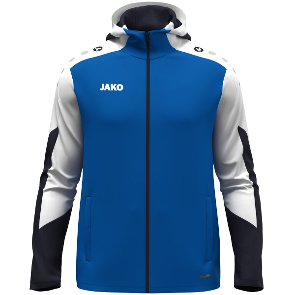 JAKO Kapuzenjacke Dynamic Damen royal/weiß/marine L (42/44)