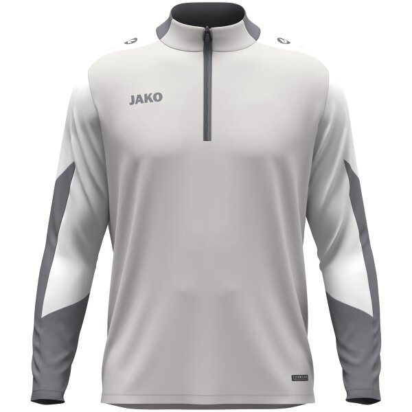 JAKO Ziptop Dynamic hellgrau/weiß/grau 140