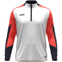 JAKO Ziptop Dynamic weiß/coral/marine 3XL