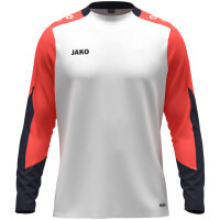 JAKO Longsleeve Dynamic weiß/coral/marine S