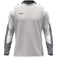 JAKO Longsleeve Dynamic hellgrau/weiß/grau XL