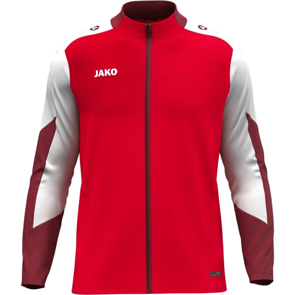 JAKO Polyesterjacke Dynamic rot/weiß/dunkelrot 116