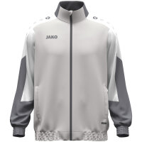 JAKO Webjacke Dynamic hellgrau/weiß/grau S