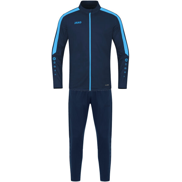 JAKO Trainingsanzug Polyester Power marine/skyblue 36