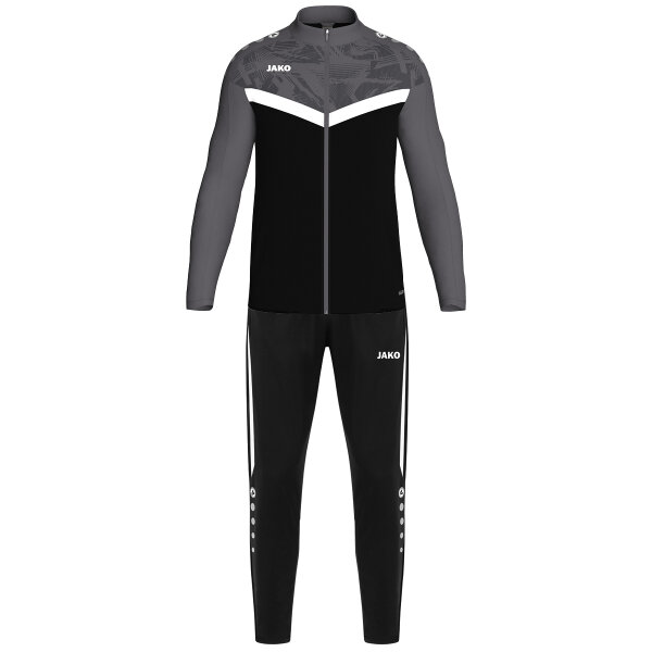 JAKO Polyesteranzug Iconic schwarz/anthrazit L