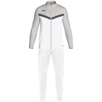 JAKO Polyesteranzug Iconic weiß/soft grey/anthra light M