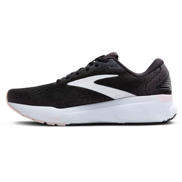 BROOKS Ghost 16 Women Laufschuhe black/white/orchid ice 39