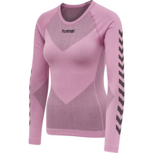 HUMMEL HUMMEL FIRST SEAMLESS JERSEY L/S W - COTTON CANDY - M-L