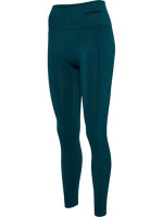 HUMMEL hmlTIF SEAMLESS HIGH WAIST TIGHTS - DARK SEA - XL