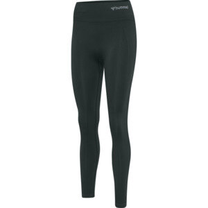 HUMMEL hmlTIF SEAMLESS HIGH WAIST TIGHTS - DARKEST SPRUCE - XL