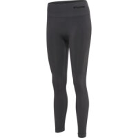 HUMMEL hmlTIF SEAMLESS HIGH WAIST TIGHTS - ASPHALT - XL