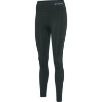 HUMMEL hmlTIF SEAMLESS HIGH WAIST TIGHTS - DARKEST SPRUCE - M