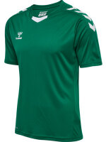 HUMMEL hmlCORE XK POLY JERSEY S/S - EVERGREEN - L