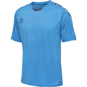 HUMMEL hmlCORE XK POLY JERSEY S/S - BLUE DANUBE - XS