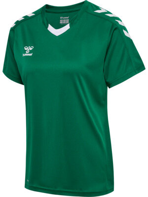 HUMMEL hmlCORE XK POLY JERSEY S/S WOMAN - EVERGREEN - M