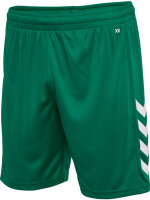 HUMMEL hmlCORE XK POLY SHORTS - EVERGREEN - S