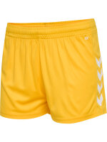 HUMMEL hmlCORE XK POLY SHORTS WOMAN - SPORTS YELLOW - XL