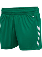 HUMMEL hmlCORE XK POLY SHORTS WOMAN - EVERGREEN - L