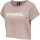 HUMMEL hmlLEGACY WOMAN CROPPED T-SHIRT - WOODROSE - L
