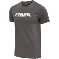 HUMMEL hmlLEGACY T-SHIRT - BLACKENED PEARL - L