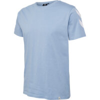 HUMMEL hmlLEGACY CHEVRON T-SHIRT - ASHLEY BLUE - XL
