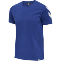 HUMMEL hmlLEGACY CHEVRON T-SHIRT - MAZARINE BLUE - S