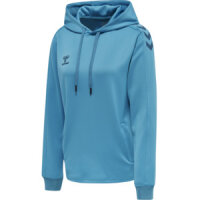 HUMMEL hmlCORE XK POLY SWEAT HOODIE WOMAN - BLUE DANUBE - 3XL