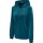 HUMMEL hmlCORE XK POLY SWEAT HOODIE WOMAN - BLUE CORAL - 3XL