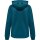HUMMEL hmlCORE XK POLY SWEAT HOODIE WOMAN - BLUE CORAL - 3XL